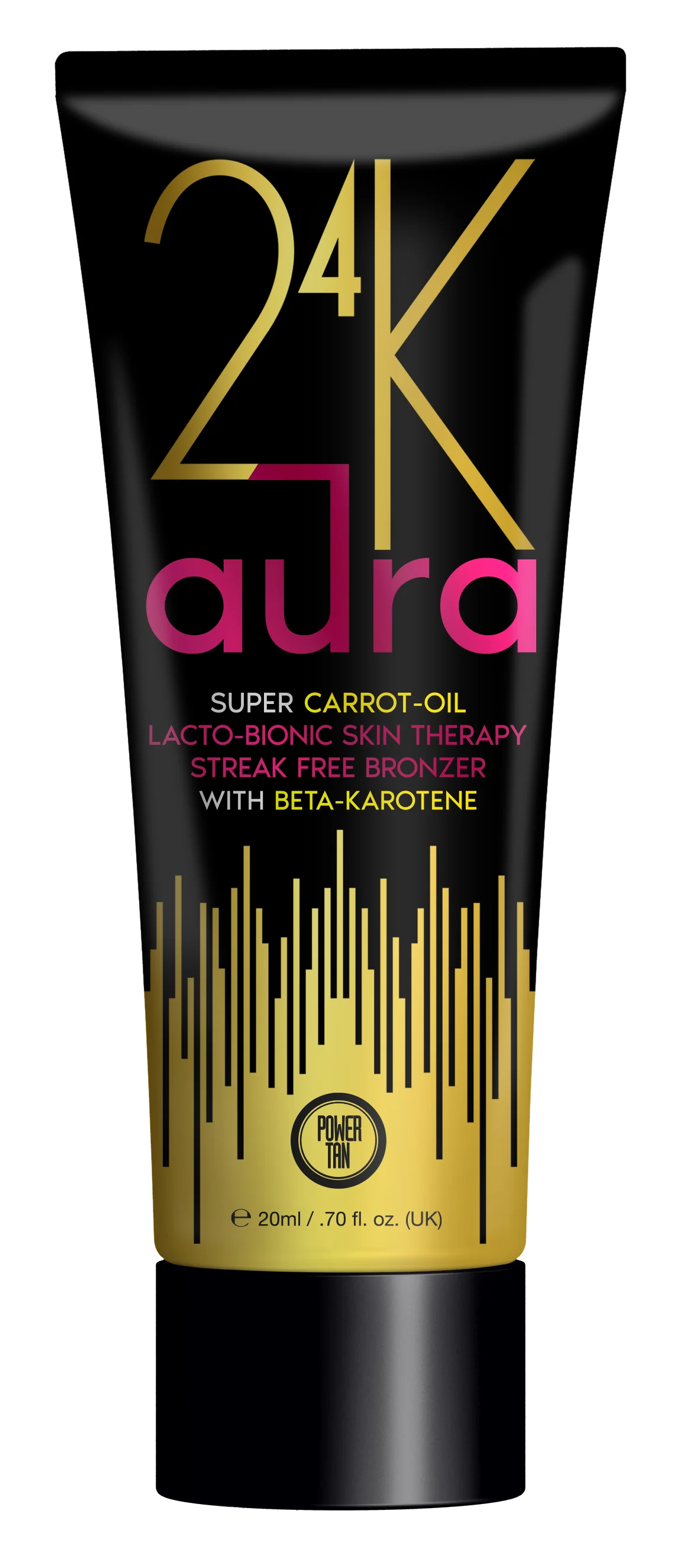 Power Tan 24K Super Carrot Bronzing Oil Aura Bottle